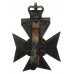 16th County of London Regiment (Queen Westminster & Civil Service Rifles) Cap Badge - Queen's Crown