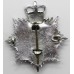 Air Force Department Fire Service Enamelled Cap Badge - Queen's Crown