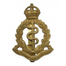 Royal Army Medical Corps (R.A.M.C.) Cap Badge - King's Crown