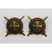 Pair of Welbeck College O.T.C. Collar Badges