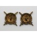 Pair of Welbeck College O.T.C. Collar Badges