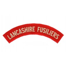 Lancashire Fusiliers WW2 Printed Shoulder Title