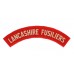 Lancashire Fusiliers WW2 Printed Shoulder Title