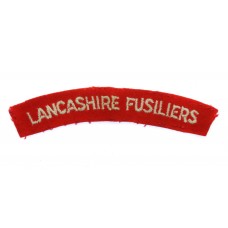 Lancashire Fusiliers Cloth Shoulder Title