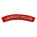 Lancashire Fusiliers Cloth Shoulder Title