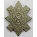 Canadian Black Watch Royal Highland Regiment of Canada Cap Badge - King's Crown