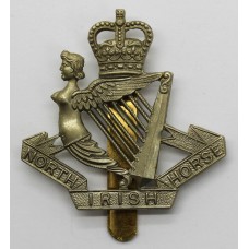 North Irish Horse Cap Badge - Queen's Crown