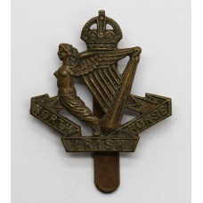 North Irish Horse Beret Badge - King's Crown