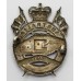 Australian Army 1st Armoured Regiment Cap Badge - Queen's Crown
