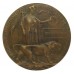 WW1 Memorial Plaque (Death Penny) - John Canavan