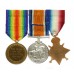 WW1 1914 Mons Star and Bar Medal Trio - Pte. T.W. Payne, West Yorkshire Regiment