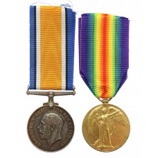 WW1 British War & Victory Medal Pair - Pte. N.W. Habgood, Essex Regiment
