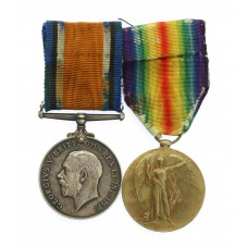 WW1 British War & Victory Medal Pair - Spr. E. Parr, Royal Engineers