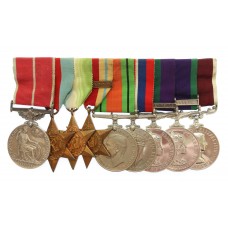 Post War BEM, WW2, GSM (Clasp - Arabian Peninsula), CSM (Clasp - South Arabia) and RAF LS&GC Medal Group of Nine - Sqdn. Ldr. D.W. Gilbert, Royal Air Force