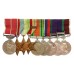 Post War BEM, WW2, GSM (Clasp - Arabian Peninsula), CSM (Clasp - South Arabia) and RAF LS&GC Medal Group of Nine - Sqdn. Ldr. D.W. Gilbert, Royal Air Force