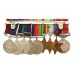 Post War BEM, WW2, GSM (Clasp - Arabian Peninsula), CSM (Clasp - South Arabia) and RAF LS&GC Medal Group of Nine - Sqdn. Ldr. D.W. Gilbert, Royal Air Force