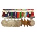 Post War BEM, WW2, GSM (Clasp - Arabian Peninsula), CSM (Clasp - South Arabia) and RAF LS&GC Medal Group of Nine - Sqdn. Ldr. D.W. Gilbert, Royal Air Force