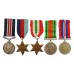 WW2 Military Medal (Immediate Award) Group of Five - Fsr. W. Carson, Royal Scots Fusiliers (Recommended for the D.C.M.)