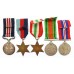 WW2 Military Medal (Immediate Award) Group of Five - Fsr. W. Carson, Royal Scots Fusiliers (Recommended for the D.C.M.)