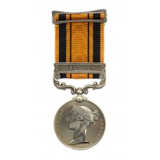 South Africa 1877-79 (Zulu War) Medal (Clasp - 1877-8-9) - Pte. J. Gorman, 90th Regiment of Foot