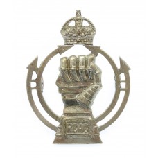 Royal Canadian Armoured Corps (R.C.A.C.) Beret Badge - King's Crown
