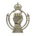 Royal Canadian Armoured Corps (R.C.A.C.) Beret Badge - King's Crown