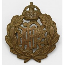 Royal New Zealand Air Force (R.N.Z.A.F.) Cap Badge - King's Crown