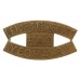 Scarce Leicestershire Yeomanry (LEICESTERSHIRE/P.A.O./YEOMANRY) Shoulder Title (c.1952-57)