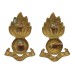 Pair of Royal Artillery Collar Badges