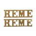 Pair of Royal Electrical & Mechanical Engineers (R.E.M.E.) Shoulder Titles