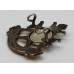 Notts & Derby Regiment (Sherwood Foresters) Officer's Cap Badge - King's Crown