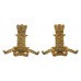 Pair of 11th Hussars Collar Badges