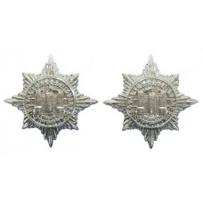 Pair of Royal Dragoon Guards Anodised (Staybrite) Collar Badges