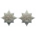 Pair of Royal Dragoon Guards Anodised (Staybrite) Collar Badges