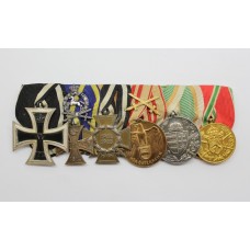 WW1 Imperial Germany Court Mounted Medal Group of Six