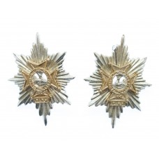 Pair of Worcestershire & Sherwood Foresters Anodised (Staybri