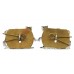 Pair of Gordon Highlanders Anodised (Staybrite) Collar Badges