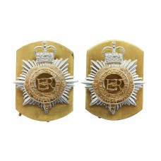Pair of Royal Corps of Transport (R.C.T.) Anodised (Staybrite) Collar Badges