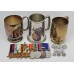 WW2, General Service Medal (Clasp - Cyprus) & Police Long Service & Good Conduct Medal Group of Eight - Sergt. E.J. Alsop, Warwickshire Constabulary (Attd. Cyprus Police)