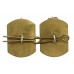 Pair of Royal Electrical & Mechanical Engineers (R.E.M.E.) Anodised (Staybrite) Collar Badges