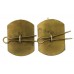 Pair of Royal Army Ordnance Corps (R.A.O.C.) Anodised (Staybrite) Collar Badges