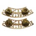 Pair of Royal Irish Rangers (IRISH/RANGERS) Anodised (Staybrite) Shoulder Titles