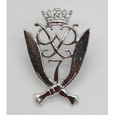7th Gurkha Rifles Anodised (Staybrite) Cap Badge