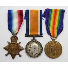WW1 1914-15 Star Medal Trio - Dvr. T.J. Heathwood, Army Service Corps