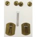 Royal Corps of Transport (R.C.T.) Anodised (Staybrite) Badge Set