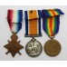 WW1 1914-15 Star Medal Trio - Dvr. T.J. Heathwood, Army Service Corps