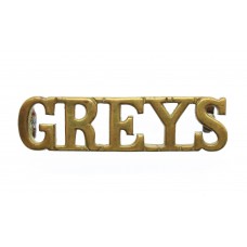 Royal Scots Greys (GREYS) Shoulder Title