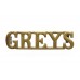 Royal Scots Greys (GREYS) Shoulder Title