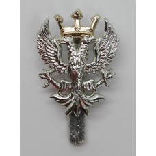 Mercian Brigade Anodised (Staybrite) Cap Badge