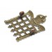 16th County of London Bn (Queen's Westminster Rifles) London Regiment Collar Badge - King's Crown 